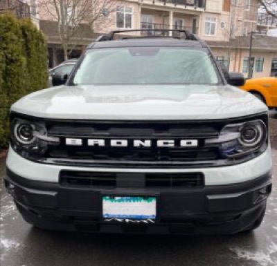 Ford Bronco exterior after mobile car detailing in Victoria BC